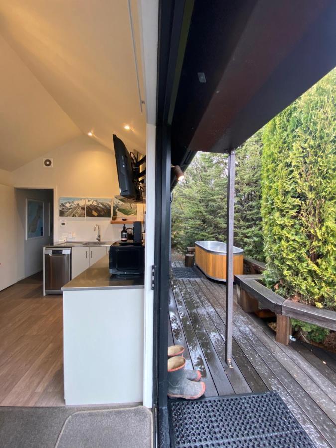 Black Beech House With Stunning Outdoor Bath Lago Tékapo Exterior foto